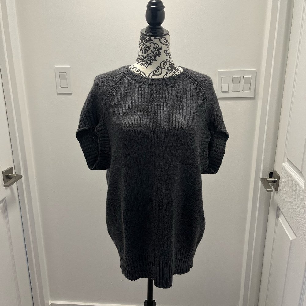 Prada Virgin Wool Scoop Neck Sweater